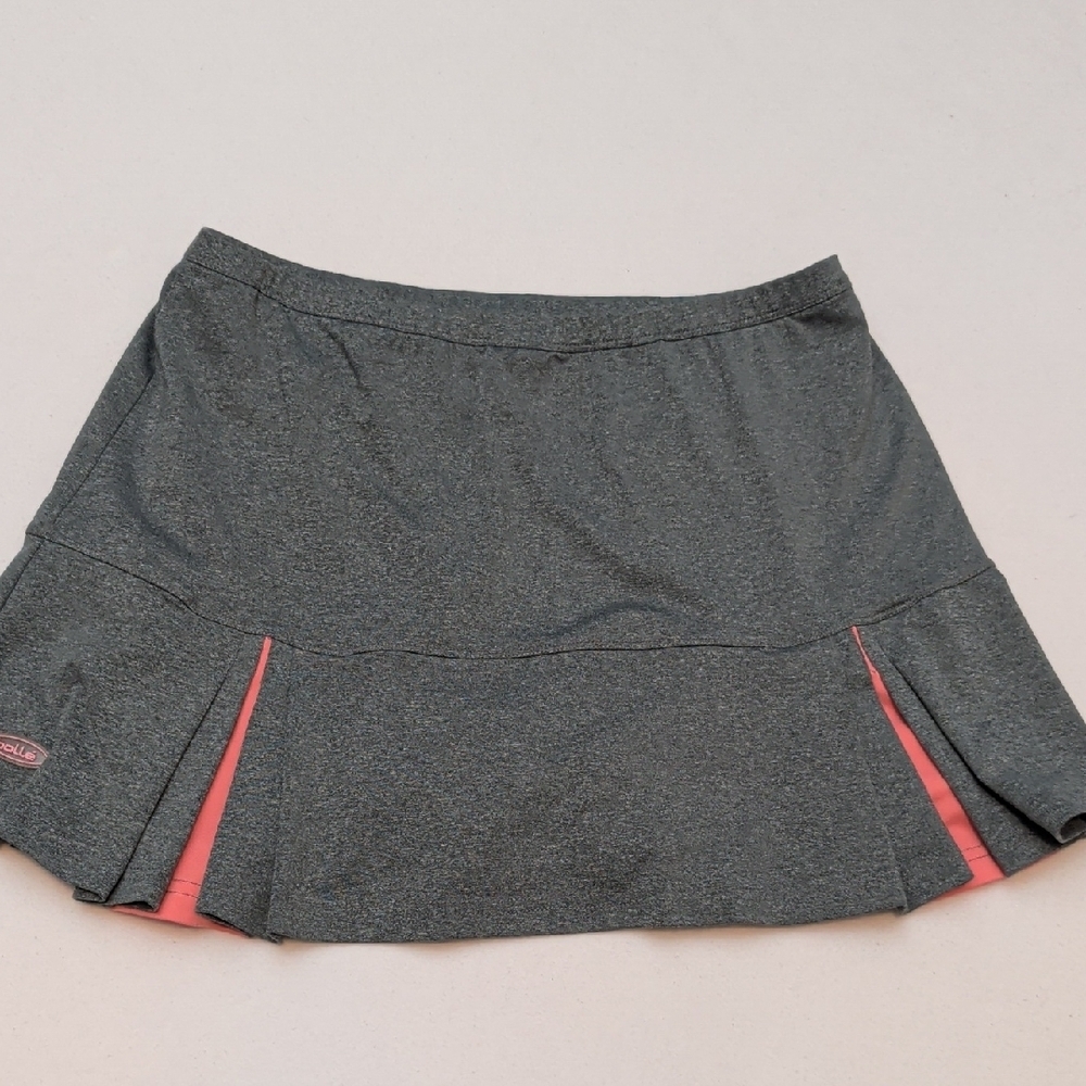 Bolle Performance Gray & Coral Women's Skirt (Skort) Size Medium